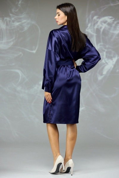 Платье Angelina & Сompany 602 синий - фото 7