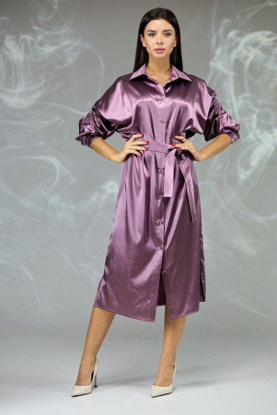 Платье Angelina & Сompany 602 фиолетовый - фото 1