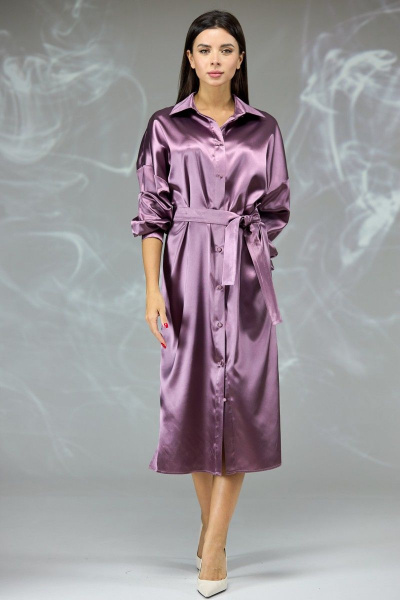 Платье Angelina & Сompany 602 фиолетовый - фото 4