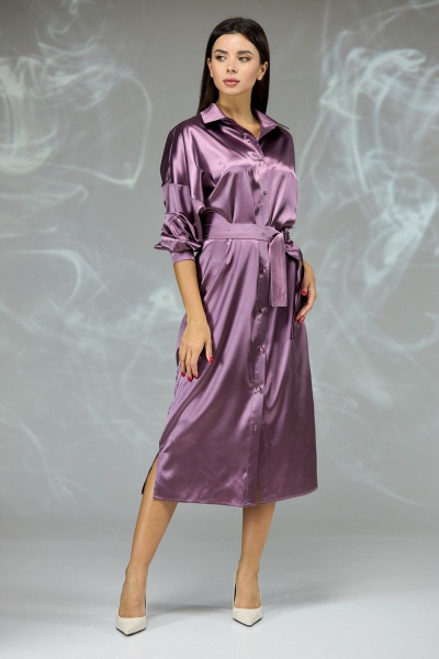Платье Angelina & Сompany 602 фиолетовый - фото 3