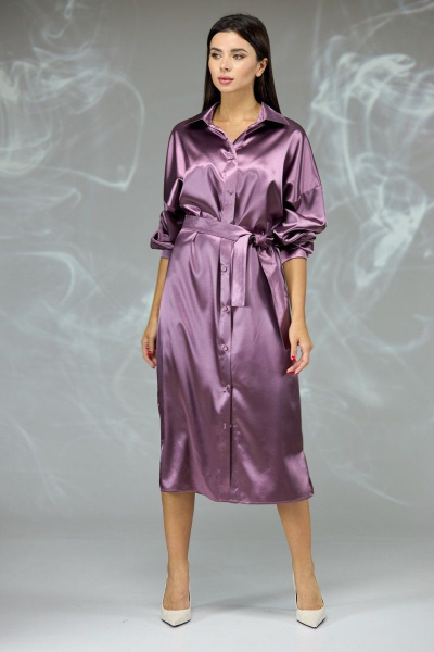 Платье Angelina & Сompany 602 фиолетовый - фото 2