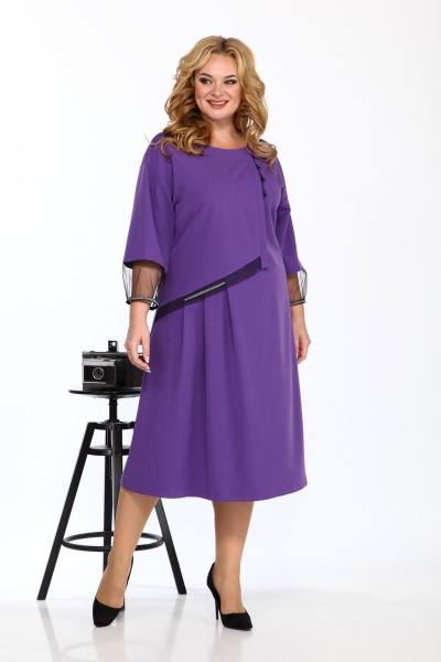 Платье Karina deLux M-9932 фиолетовый - фото 2