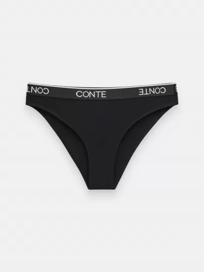 Трусы CONTE PRINT DOTS LB 2545 черно-белый 22С-2558ТСП - фото 1