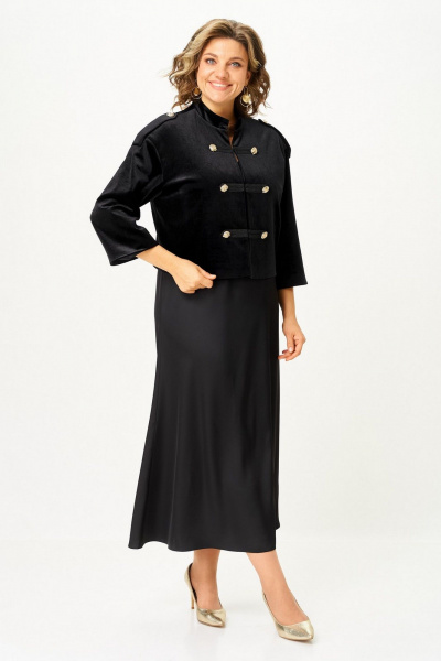 Жакет, платье Svetlana-Style 2393 черный - фото 1