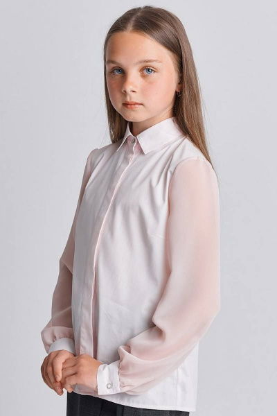 Блуза Nadex 60-052810/202 персиковый - фото 4