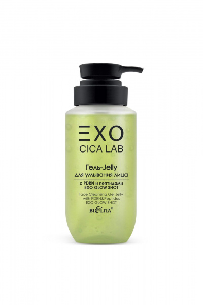 Гель для умывания Belita Exo Cica Lab-Гель-Jelly для умывания лица с PDRN и пептидами <Exo Glow - фото 1