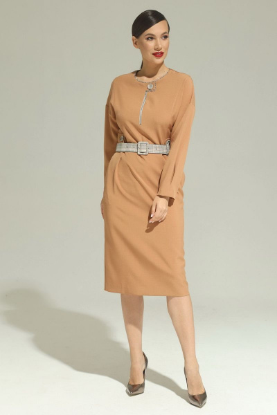 Платье Магия моды 1948 карамель - фото 1