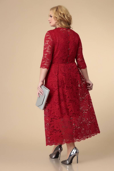 Платье Romanovich Style 1-2221 красный - фото 4