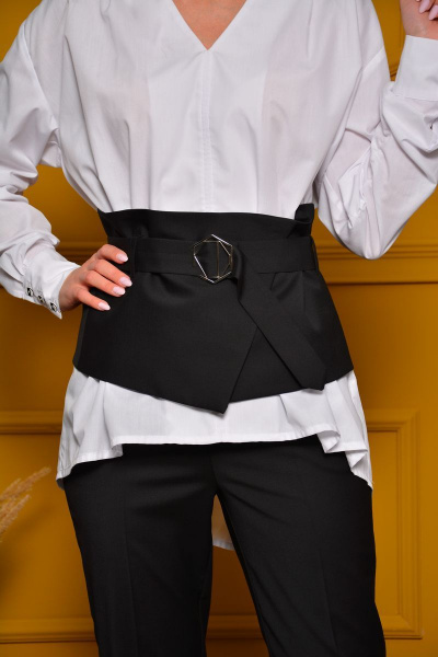 Блуза, брюки, пояс LM КВ8902 - фото 6