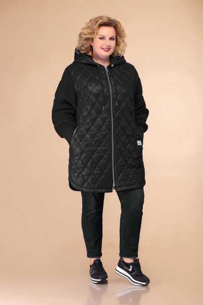 Куртка Svetlana-Style 1448 черный - фото 1