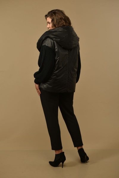 Куртка Диомант 1543 черный - фото 5