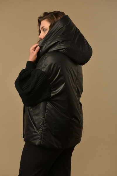 Куртка Диомант 1543 черный - фото 4