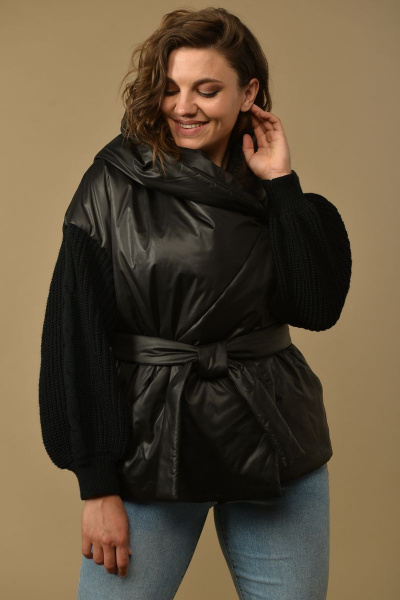 Куртка Диомант 1543 черный - фото 3