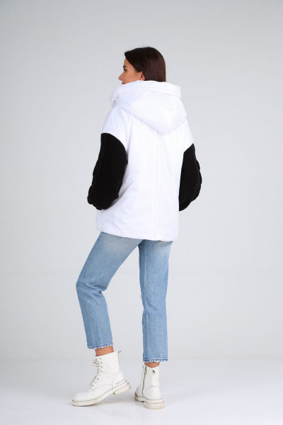 Куртка Диомант 1543 белый - фото 7