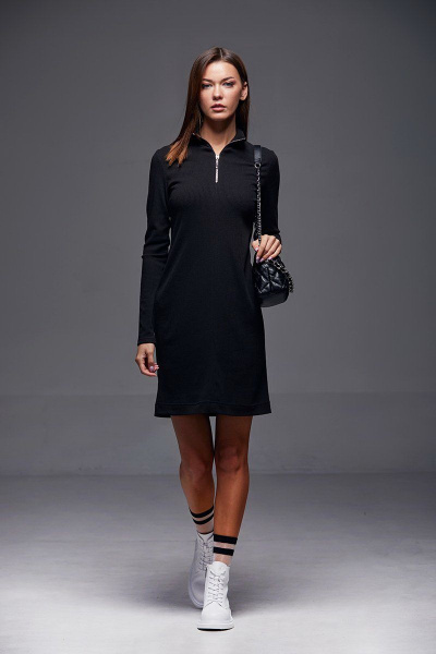 Платье Andrea Fashion AF-185 черный - фото 1