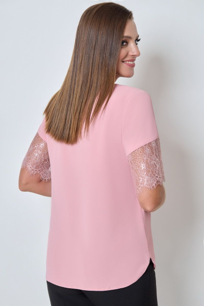 Блуза БелЭкспози 1424 розовый - фото 4