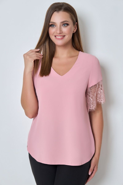 Блуза БелЭкспози 1424 розовый - фото 1