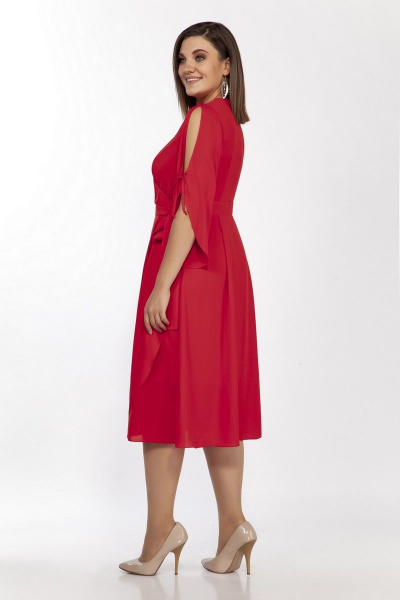 Платье LaKona 1337 красный - фото 2