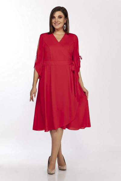 Платье LaKona 1337 красный - фото 1