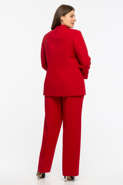 Брюки, жакет Avila 1030 красный - фото 7