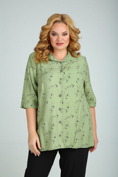 Блуза Mamma Moda М-20 зелень - фото 3