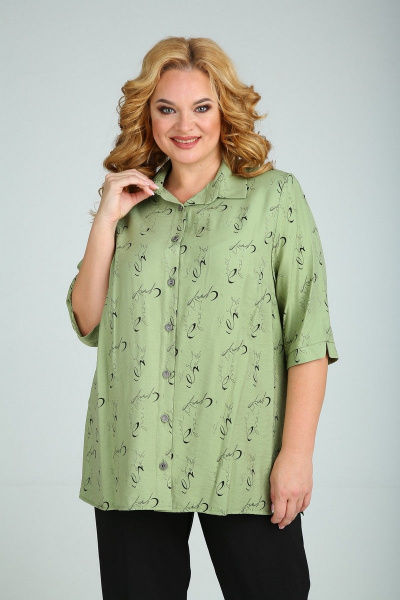 Блуза Mamma Moda М-20 зелень - фото 1