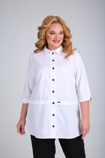 Блуза Mamma Moda М-21 белый - фото 1