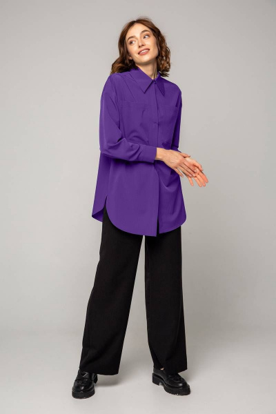 Рубашка Ivera 5023 фиолетовый - фото 2