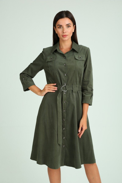 Платье Moda Versal П2343 зеленый - фото 3