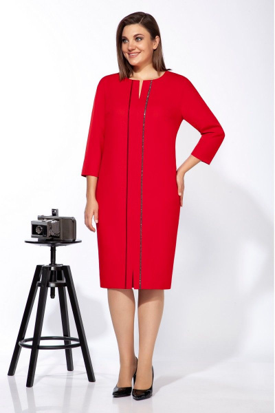 Платье Karina deLux М-9938 красный - фото 2