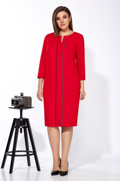 Платье Karina deLux М-9938 красный - фото 1