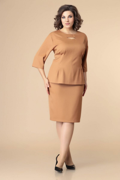 Блуза, ремень, юбка Romanovich Style 2-2201 рыжий - фото 2