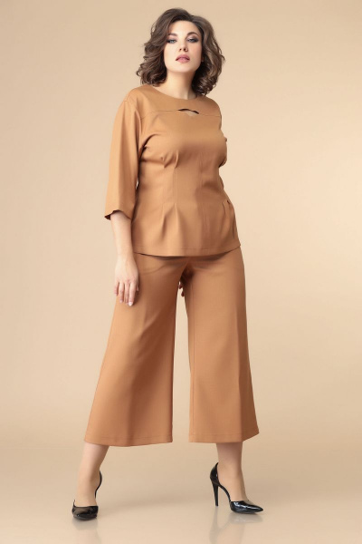Блуза, брюки, ремень Romanovich Style 2-2202 рыжий - фото 3