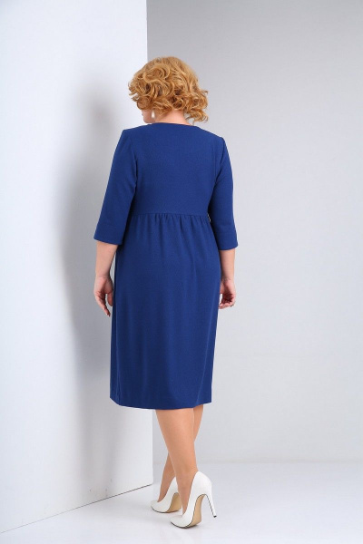 Платье SOVITA M-2132 синий - фото 5