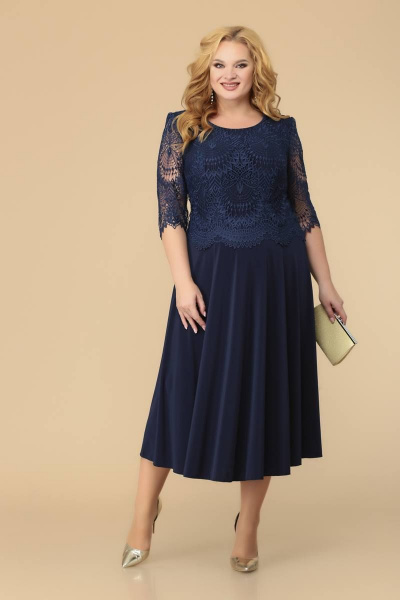 Платье Romanovich Style 1-1347 синий.1 - фото 1