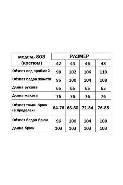 Брюки, жакет Effect-Style 803 рыжий - фото 6