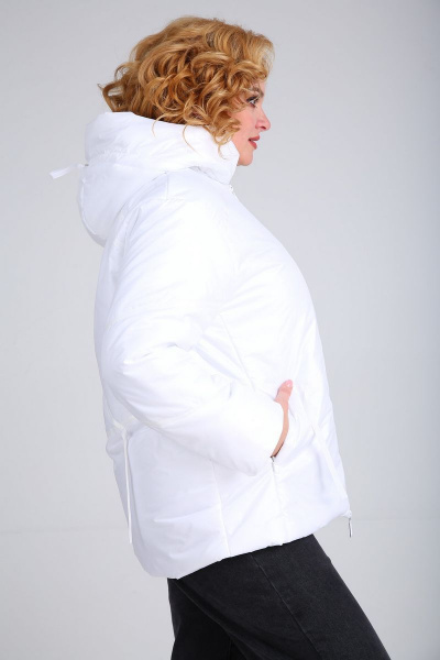 Куртка Диомант 1731 белый - фото 3