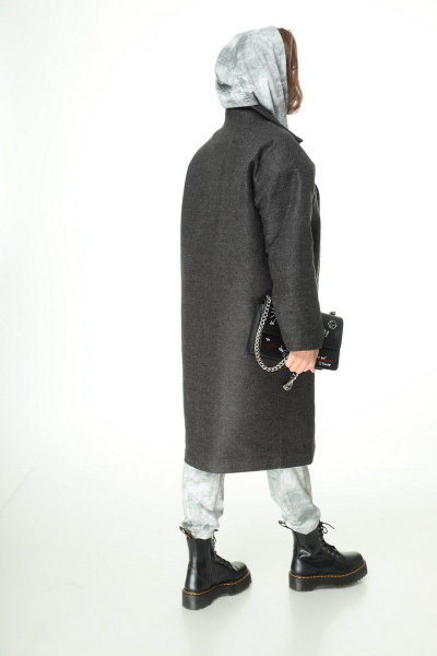 Брюки, пальто, худи T&N 7108 графит_серый-мрамор - фото 7