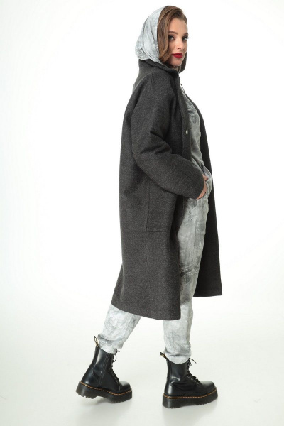 Брюки, пальто, худи T&N 7108 графит_серый-мрамор - фото 6