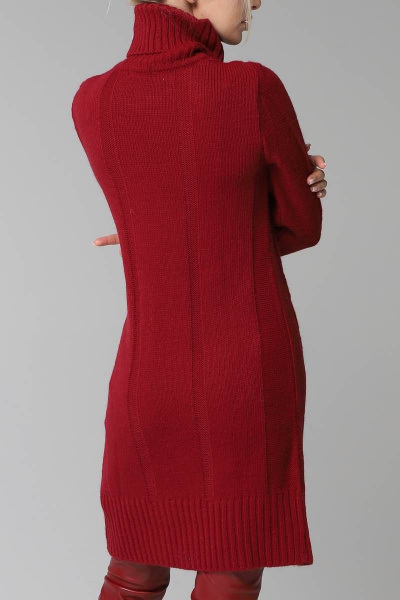 Платье Romgil 059ТЗ бордовый - фото 4