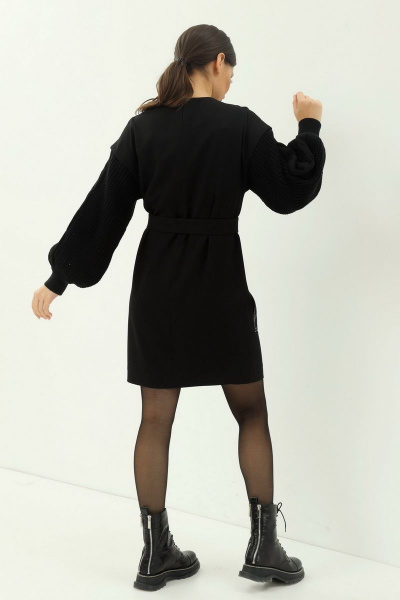 Платье Магия моды 1997 черный - фото 3