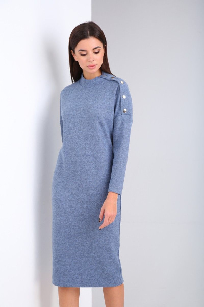 Платье Karina deLux М-9943 светло-синий - фото 1