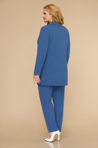 Блуза, брюки, жакет Svetlana-Style 1705 индиго - фото 3