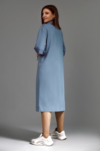 Платье Mubliz 617 голубой - фото 2