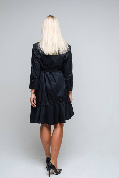 Платье Avila 0865 черный - фото 4