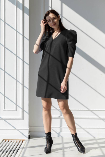 Платье Ivera 1054 черный - фото 4