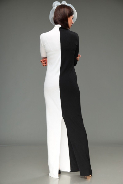Платье T&N 06-Круэлла черно-белый - фото 12
