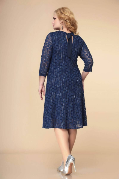 Платье Romanovich Style 1-2241 синий - фото 2