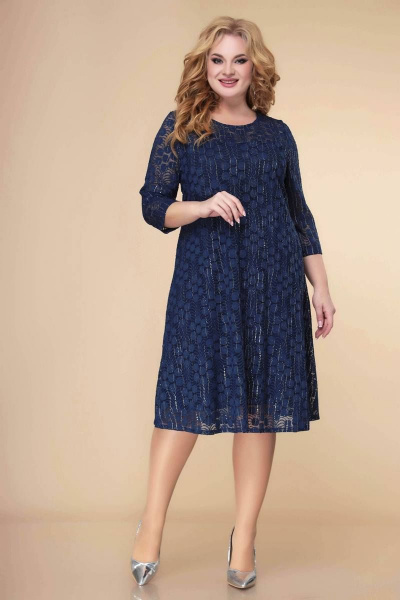 Платье Romanovich Style 1-2241 синий - фото 1