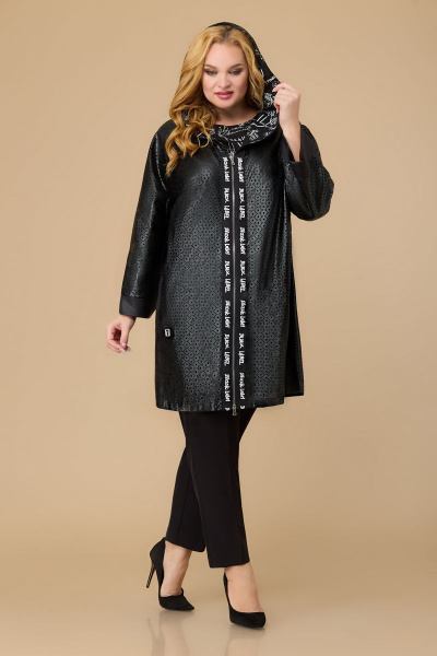 Блуза, брюки, жакет Svetlana-Style 1550 черный+буквы - фото 1